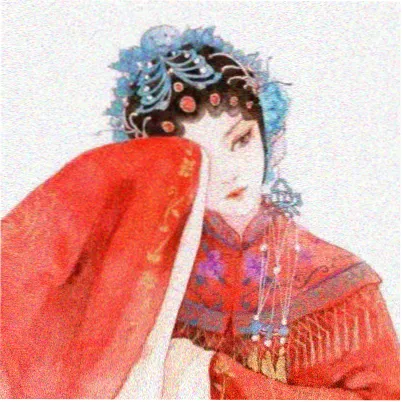 留言访客头像：琥珀渐变圆形标识
